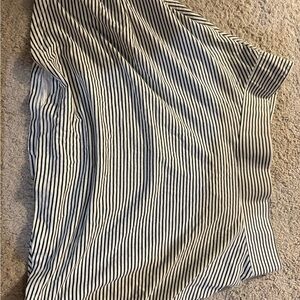 Striped Black and White Skirt